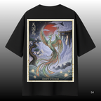 Tengoku Tori Oversized T-Shirt – Rebirth &amp; Freedom 🕊️🔥