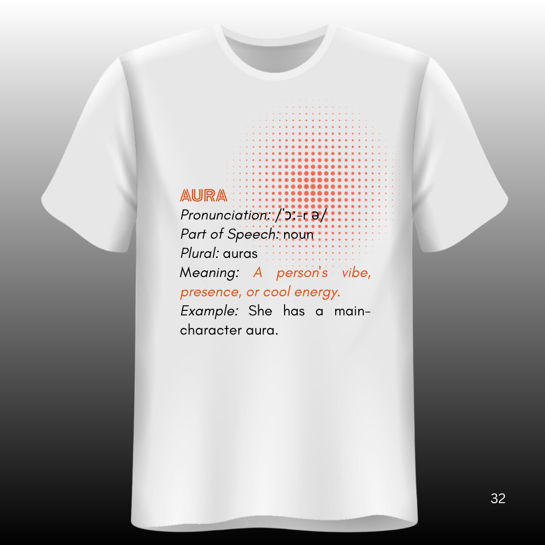 Aura Definition Graphic T-Shirt – Minimal Streetwear Tee