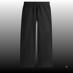Premium Terry Cotton Relaxed Fit Lower – Black 🖤