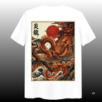 Enryu Flame Dragon Oversized T-Shirt 🔥🐉
