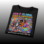 GEN Z: Global Chaos & Creativity – Statement Graphic T-Shirt