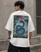 Mizuchi Oversized T-Shirt – Adaptability &amp; Control 🌊🐉