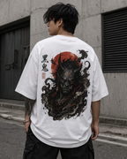 Kuro Oni Oversized T-Shirt – Power in the Shadows 🖤🔥