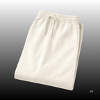 Premium Terry Cotton Relaxed Fit Lower – Off-White