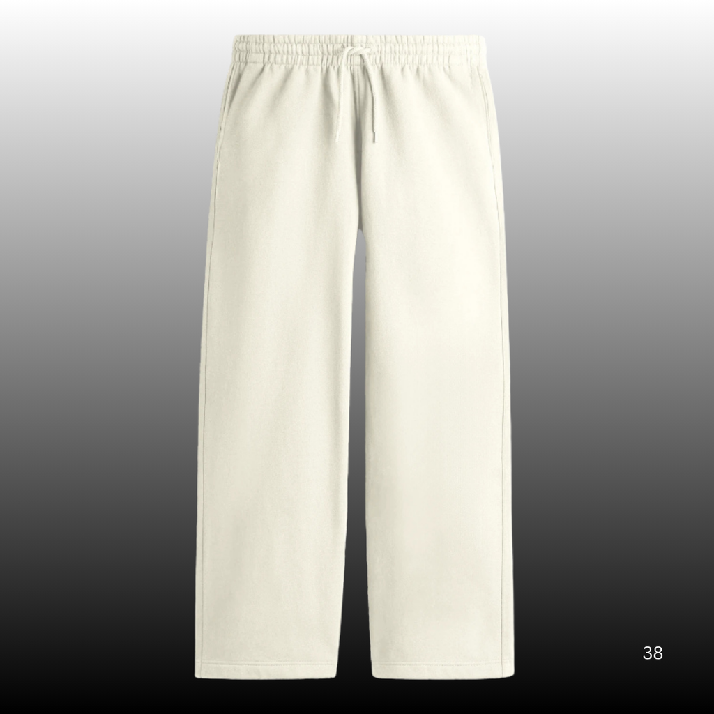 Premium Terry Cotton Relaxed Fit Lower – Off-White